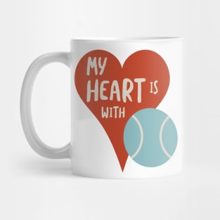 My Heart is with Padel Mug